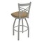 Holland Bar Stool Co 30" Swivel Bar Stool, Nickel Finish, Canter Sand Seat 82030AN013 - alternate 4